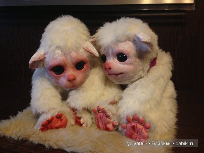 Зиг ООАК — Игрушки в смешанной технике (мех и глина): Арт