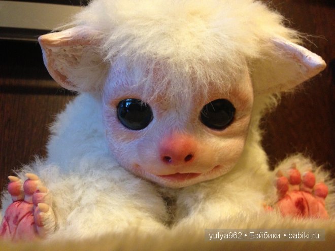 Зиг ООАК — Игрушки в смешанной технике (мех и глина): Арт (фото 2)