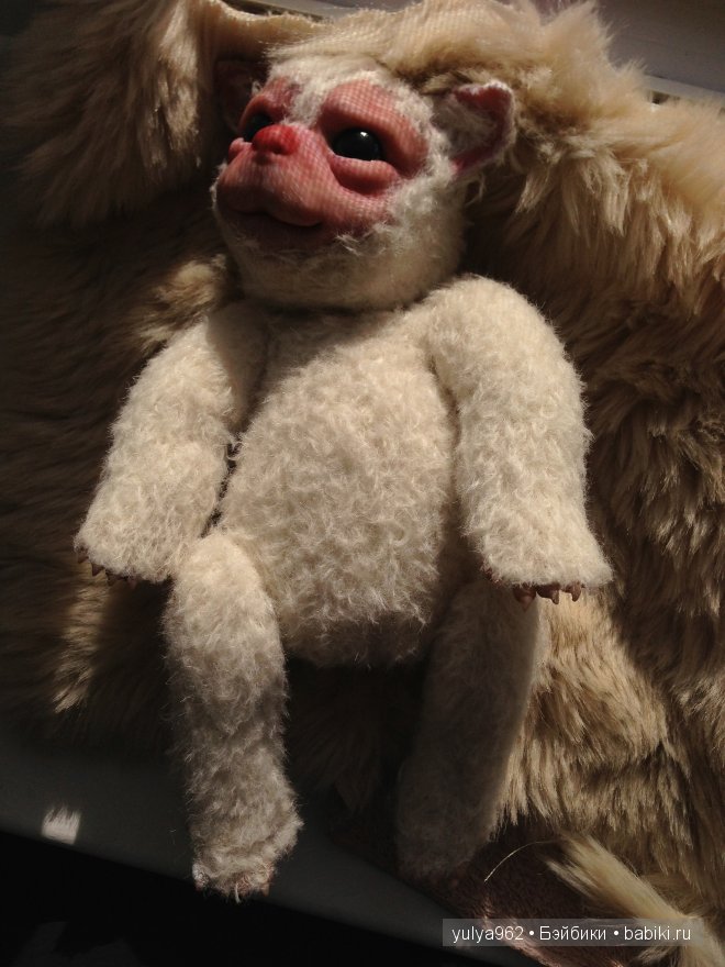 Оззи ООАК — Игрушки в смешанной технике (мех и глина): Арт (фото 7)