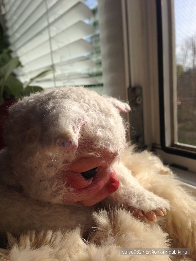 Оззи ООАК — Игрушки в смешанной технике (мех и глина): Арт (фото 4)