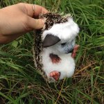 И снова Ежик . Авторская игрушка