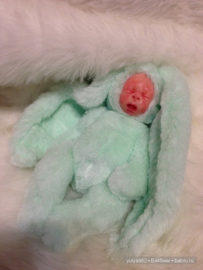 Малыши зайки тедди долл. Авторские игрушки