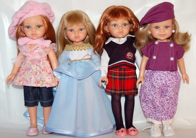 Две рыжульки и Две блондинки - мои девочки от Paola Reina