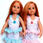 Новые наряды - сарафаны для Василисы и Алисы от Готц