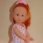 Цветочные наряды для малышки Люсии от Готц