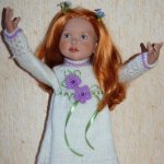 Нежный цветок. Подарок для Танюши от Zwergnase