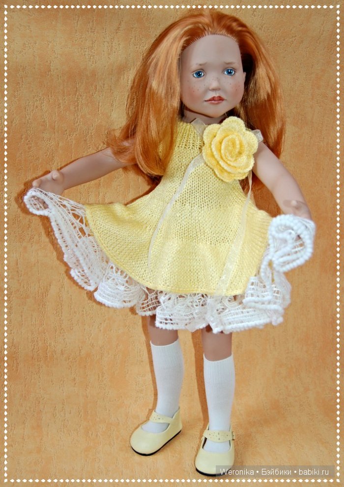 Золотая звёздочка - наряд для Танюши (Tania 2011) от Zwergnase | Бэйбики Золотая звёздочка - наряд для Танюши (Tania 2011) от Zwergnase