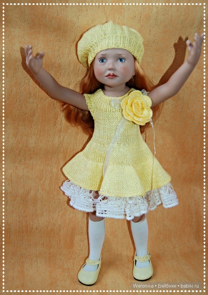 Золотая звёздочка - наряд для Танюши (Tania 2011) от Zwergnase | Бэйбики Золотая звёздочка - наряд для Танюши (Tania 2011) от Zwergnase (фото 5)