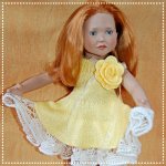 Золотая звёздочка - наряд для Танюши (Tania 2011) от Zwergnase