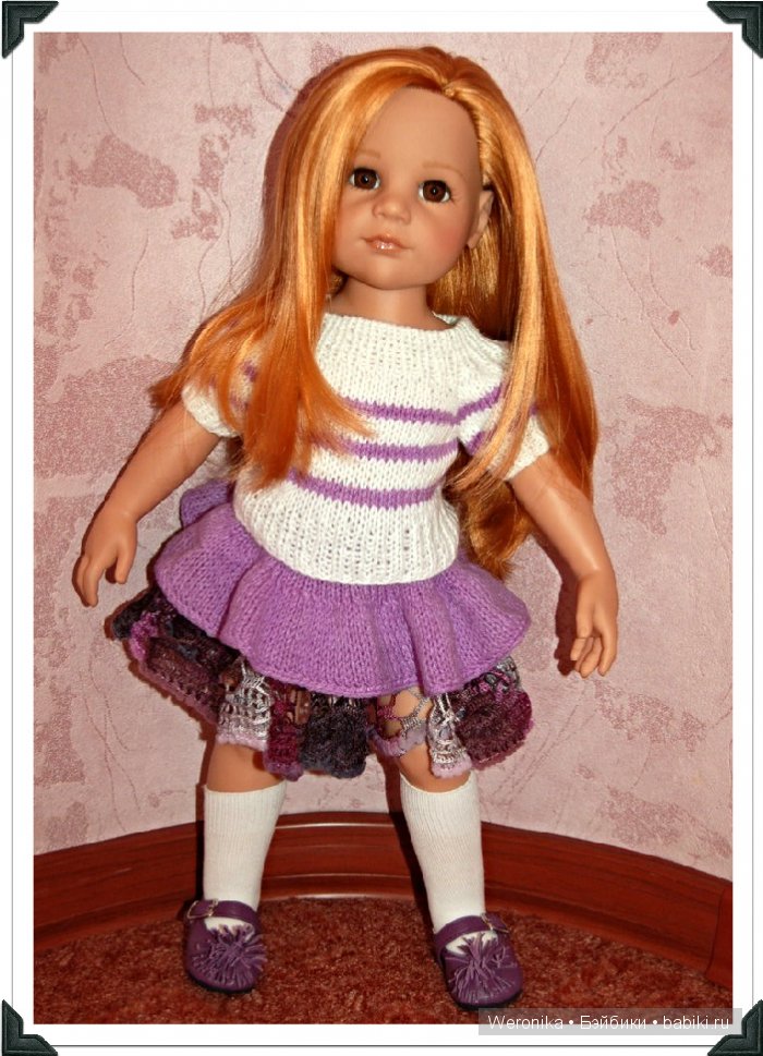 Фиолетовые краски для Наташи и Дуняши (фото 8)