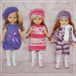 Дебют! Вязаные наряды для любимых девочек от Paola Reina