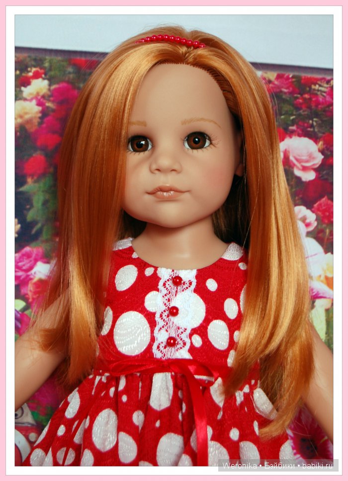 "Красная Роза" - новое платье для Дуняши (Ханна с собачкой 2011) от Готц (фото 3)