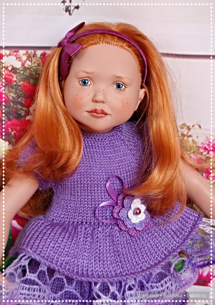 "Весенняя сирень" - Подарок для Танюши от Zwergnase | Бэйбики "Весенняя сирень" - Подарок для Танюши от Zwergnase (фото 6)