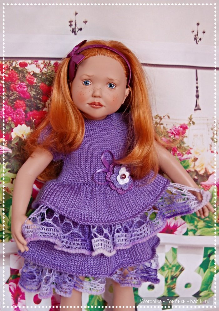 "Весенняя сирень" - Подарок для Танюши от Zwergnase | Бэйбики "Весенняя сирень" - Подарок для Танюши от Zwergnase (фото 5)