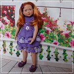 "Весенняя сирень" - Подарок для Танюши от Zwergnase