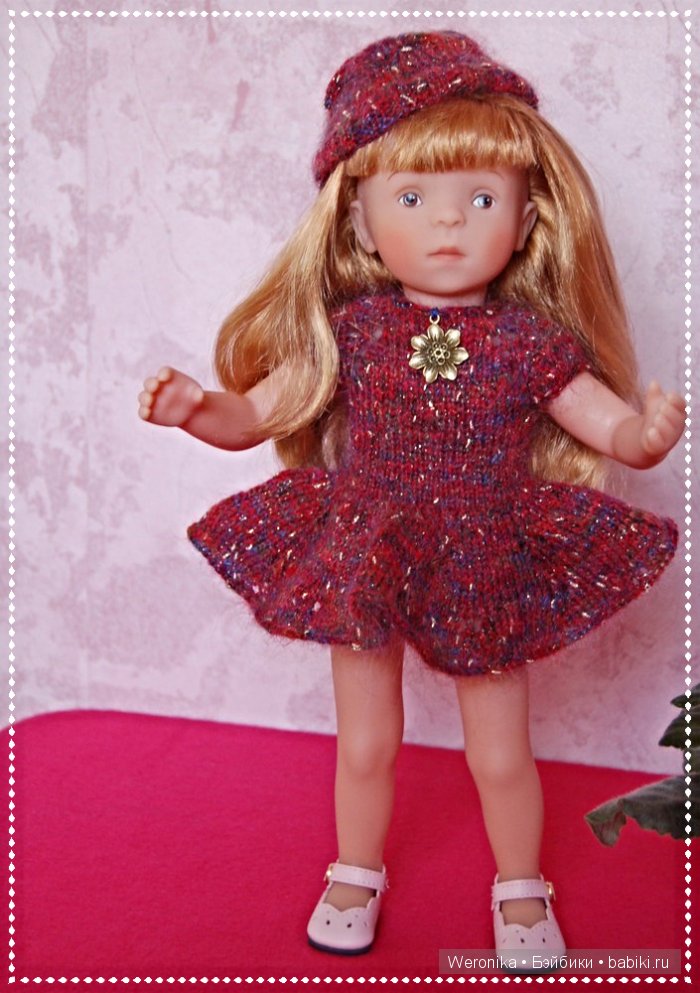 Новые вязанные наряды для любимых девочек Minouche и Paola Reina (фото 3)