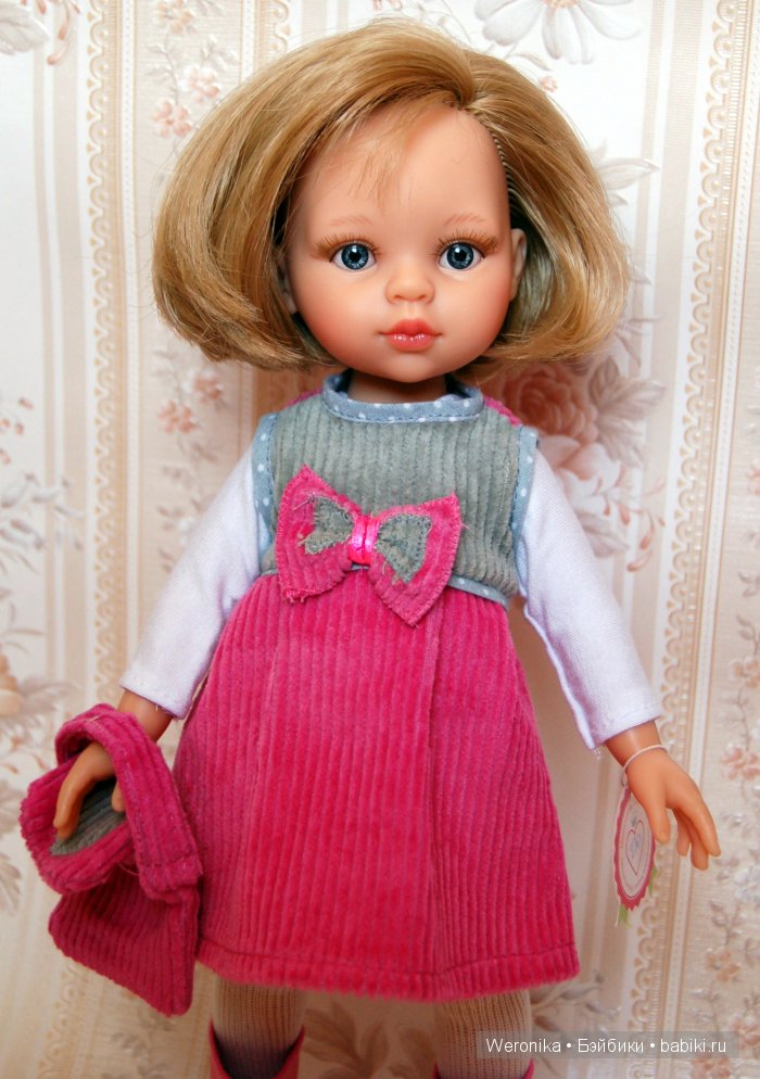 Моя Валерия - очаровательная блондинка с прической каре из серии кукол LA LALLA от Paola Reina (фото 5)