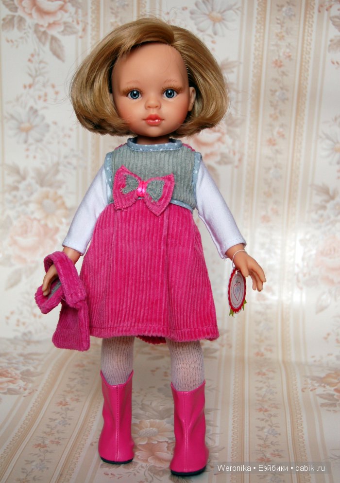 Моя Валерия - очаровательная блондинка с прической каре из серии кукол LA LALLA от Paola Reina