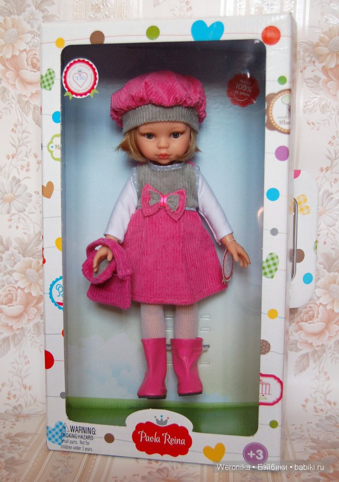 Моя Валерия - очаровательная блондинка с прической каре из серии кукол LA LALLA от Paola Reina