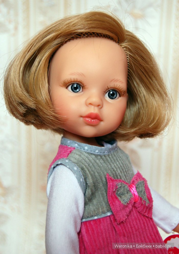 Моя Валерия - очаровательная блондинка с прической каре из серии кукол LA LALLA от Paola Reina