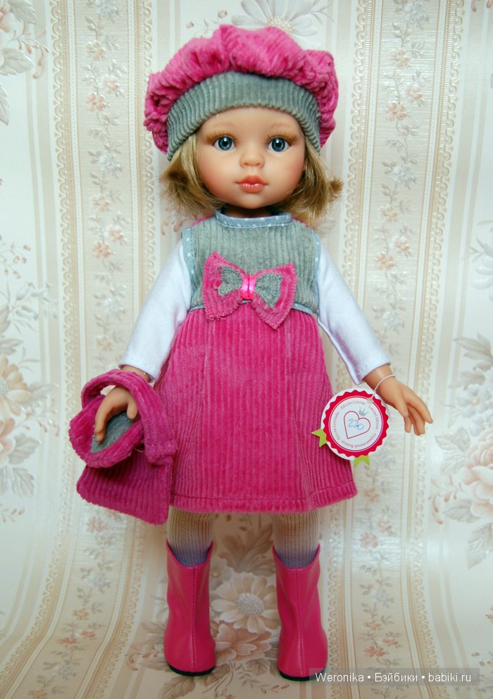 Моя Валерия - очаровательная блондинка с прической каре из серии кукол LA LALLA от Paola Reina (фото 2)