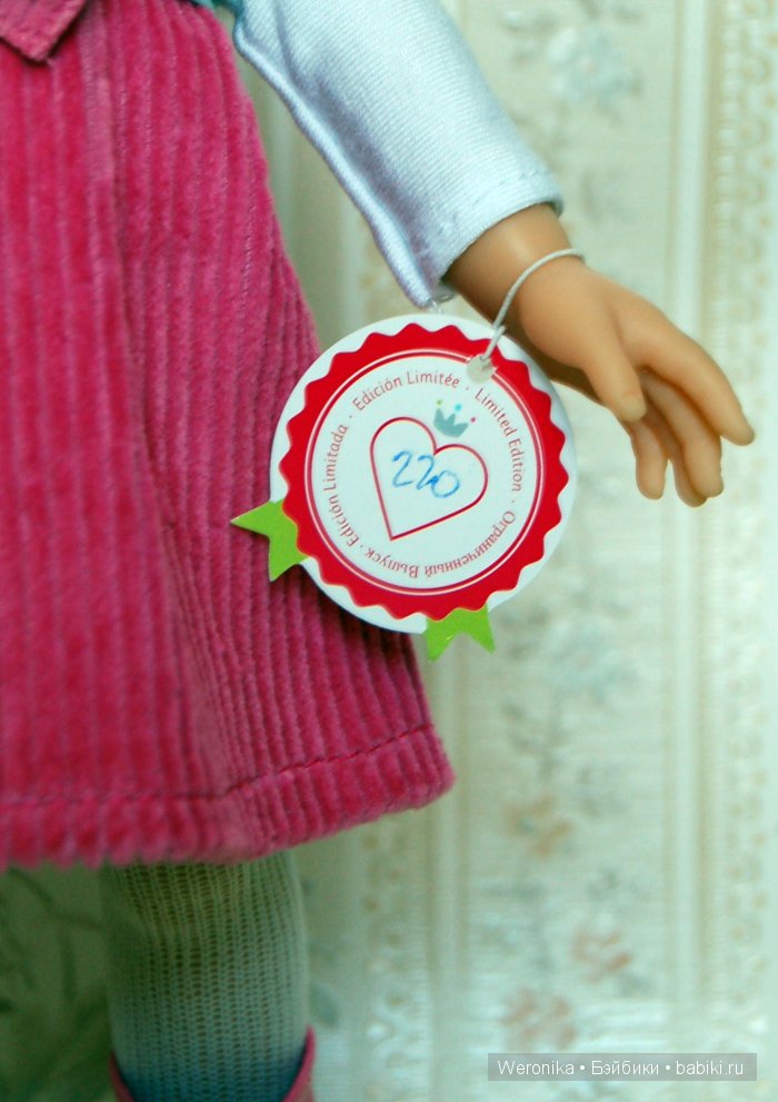 Моя Валерия - очаровательная блондинка с прической каре из серии кукол LA LALLA от Paola Reina (фото 3)