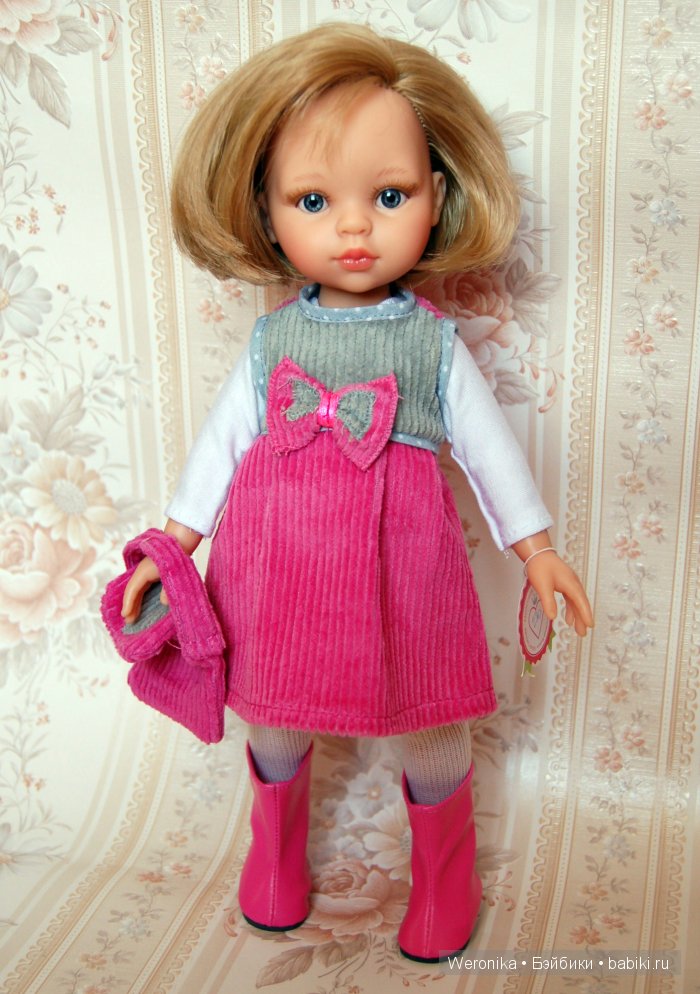 Моя Валерия - очаровательная блондинка с прической каре из серии кукол LA LALLA от Paola Reina (фото 6)