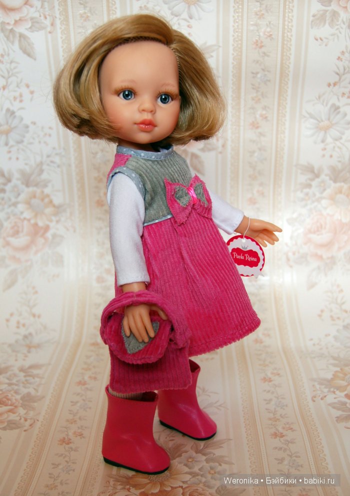 Моя Валерия - очаровательная блондинка с прической каре из серии кукол LA LALLA от Paola Reina (фото 8)