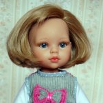 Моя Валерия - очаровательная блондинка с прической каре из серии кукол LA LALLA от Paola Reina
