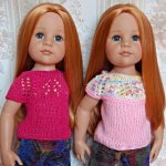 Одежда для любимых кукол Готц своими руками