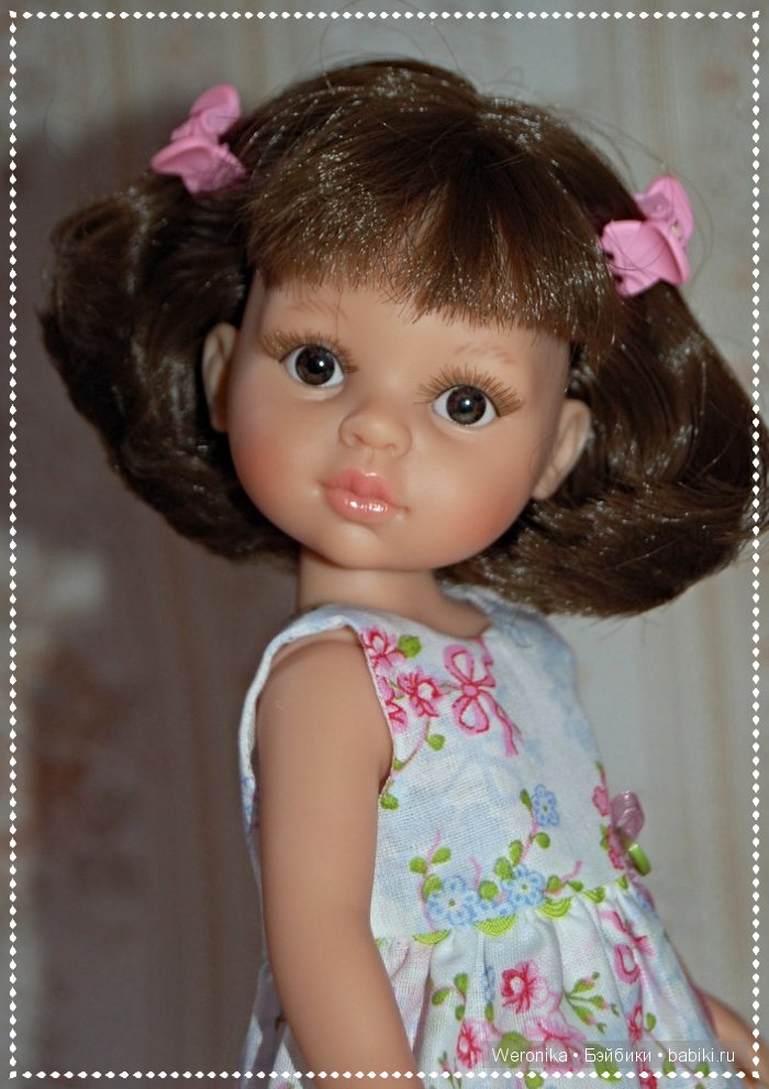 Летнее хлопковое платье - подарок для Виктории от Paola Reina | Бэйбики Летнее хлопковое платье - подарок для Виктории от Paola Reina (фото 8)