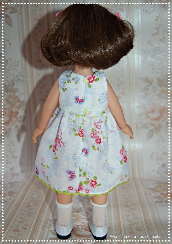 Летнее хлопковое платье - подарок для Виктории от Paola Reina | Бэйбики Летнее хлопковое платье - подарок для Виктории от Paola Reina (фото 7)