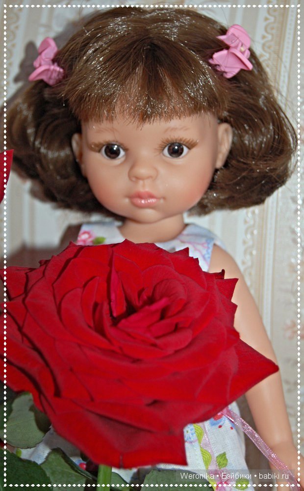 Летнее хлопковое платье - подарок для Виктории от Paola Reina | Бэйбики Летнее хлопковое платье - подарок для Виктории от Paola Reina (фото 10)