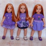 А у нас обновки! Одежда для любимых кукол Готц своими руками
