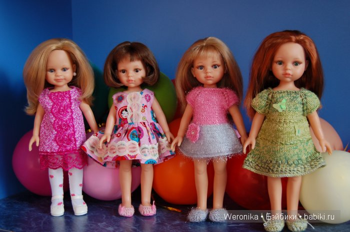 Серия нарядов "Девчачьи посиделки" для девочек любимиц от Paola Reina