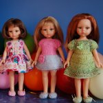 Серия нарядов "Девчачьи посиделки" для девочек любимиц от Paola Reina