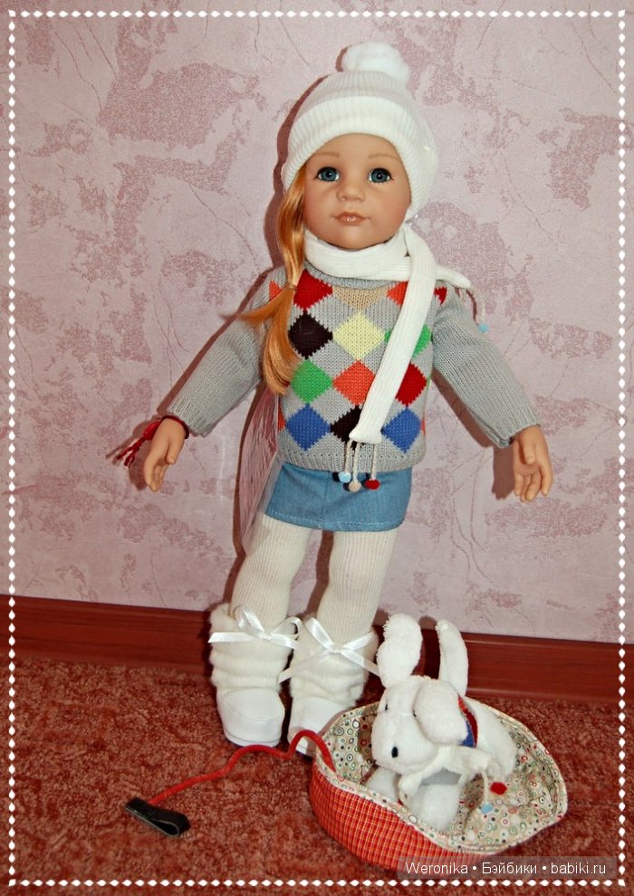 Ладушка, Лада - Сара с собачкой 2007 от Готц (фото 4)