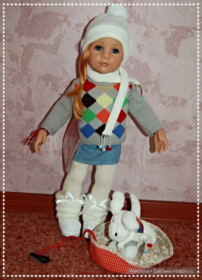 Ладушка, Лада - Сара с собачкой 2007 от Готц (фото 5)