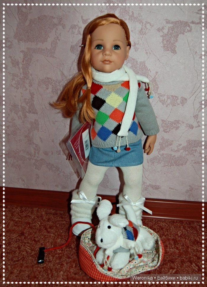 Ладушка, Лада - Сара с собачкой 2007 от Готц (фото 8)