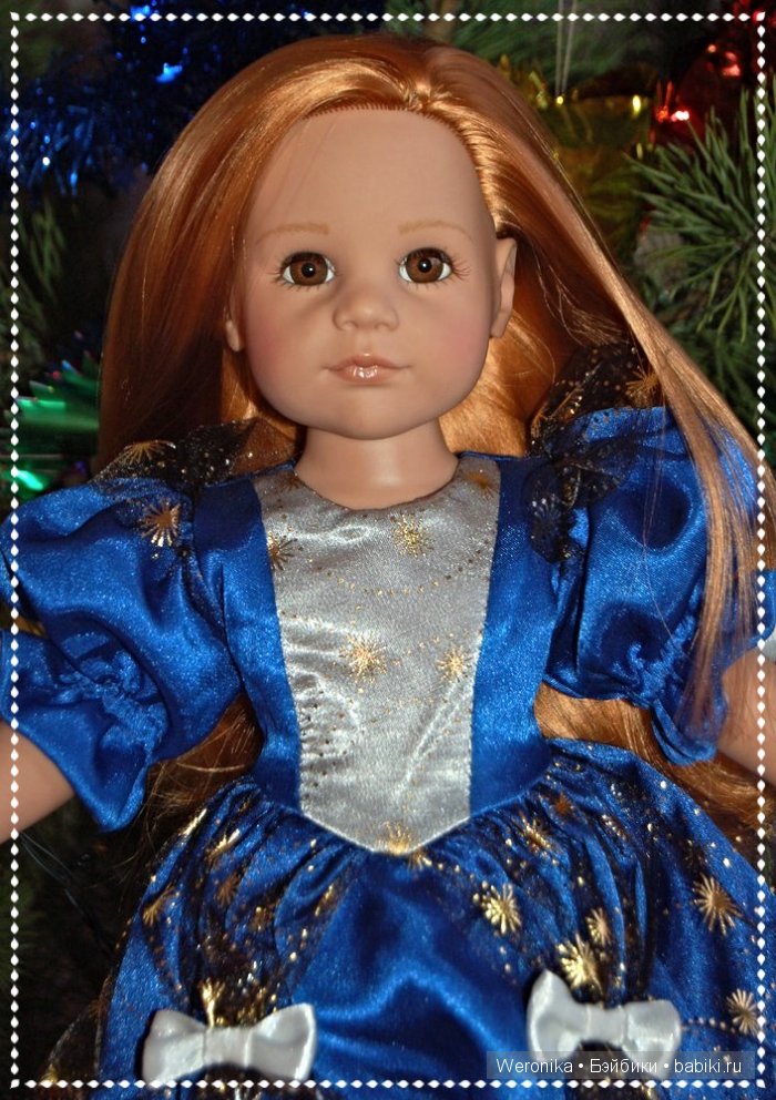 Дуняша - "Принцесса". Подарок от феечки для куклы Ханна с собачкой 2011 от Готц (фото 2)