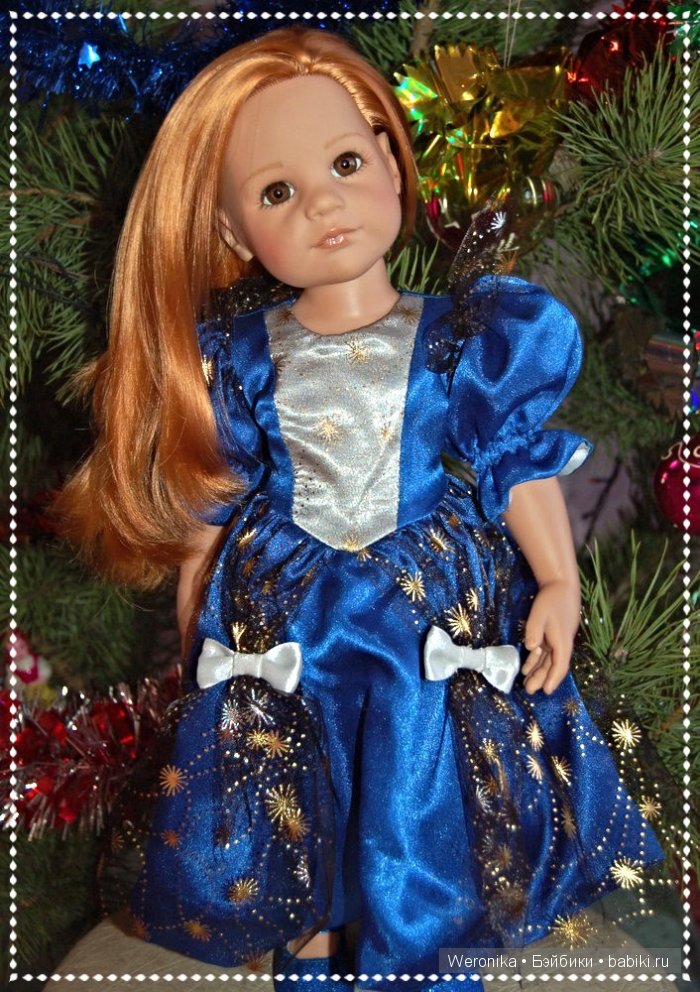 Дуняша - "Принцесса". Подарок от феечки для куклы Ханна с собачкой 2011 от Готц (фото 5)