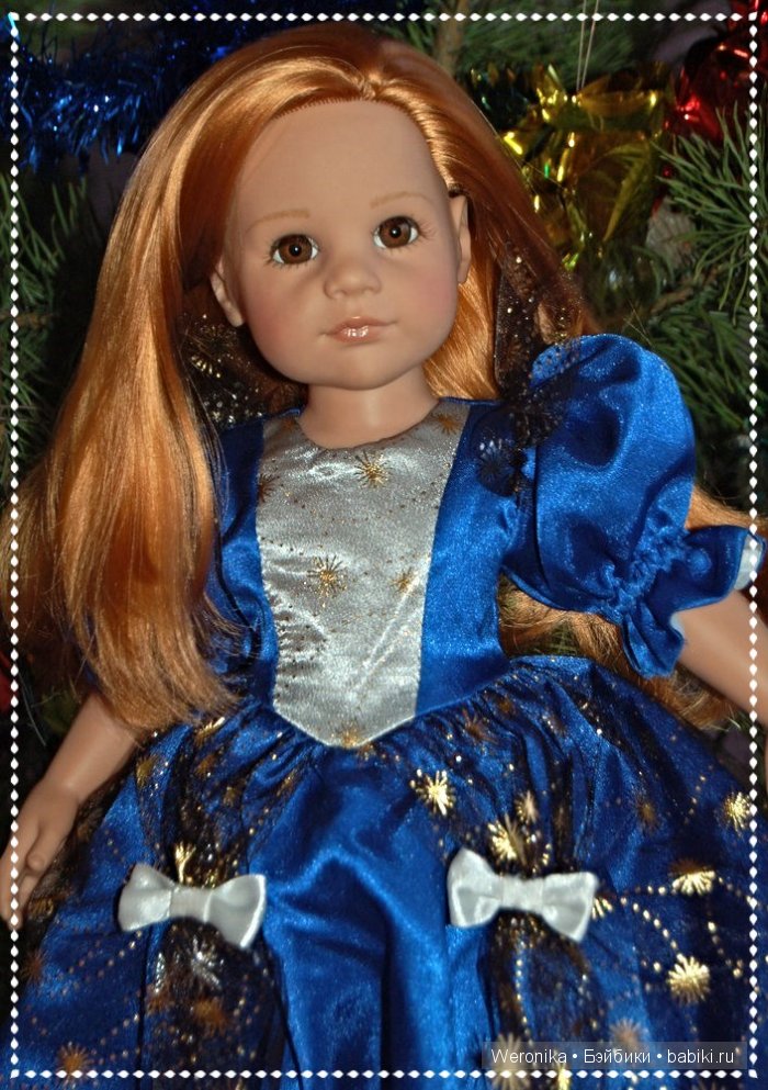 Дуняша - "Принцесса". Подарок от феечки для куклы Ханна с собачкой 2011 от Готц (фото 7)