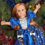 Дуняша - "Принцесса". Подарок от феечки для куклы Ханна с собачкой 2011 от Готц