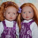 Мои любимицы Танюша и Адела от Zwergnase