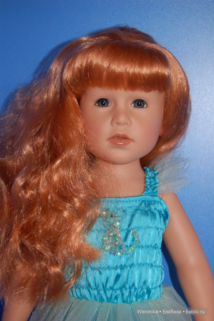 Солнечная девочка Русалочка от Готц (фото 10)