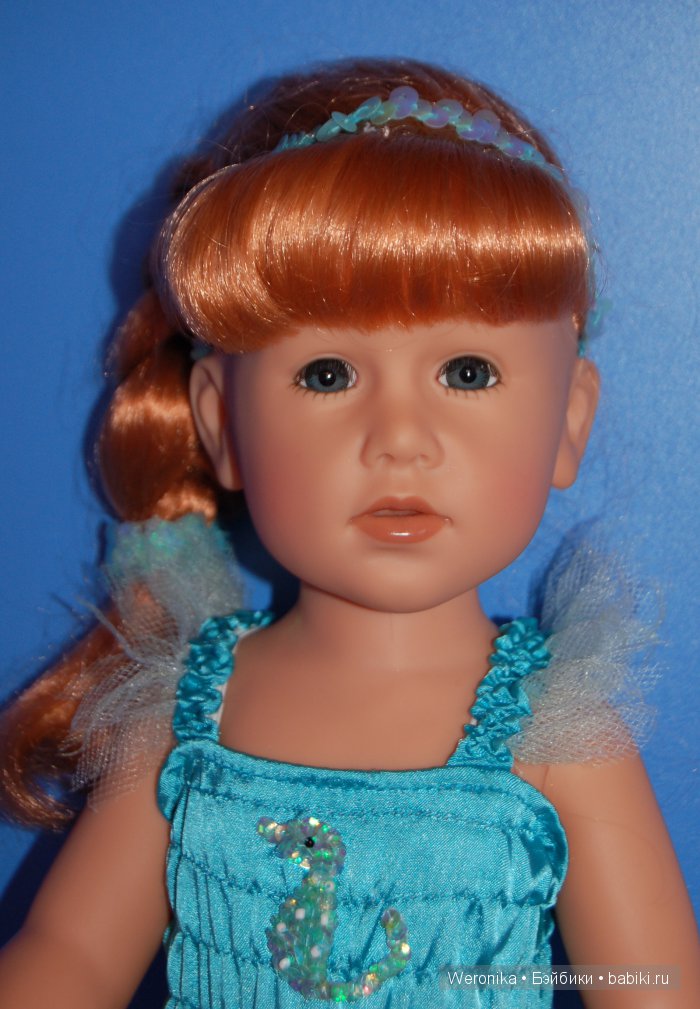 Солнечная девочка Русалочка от Готц (фото 3)