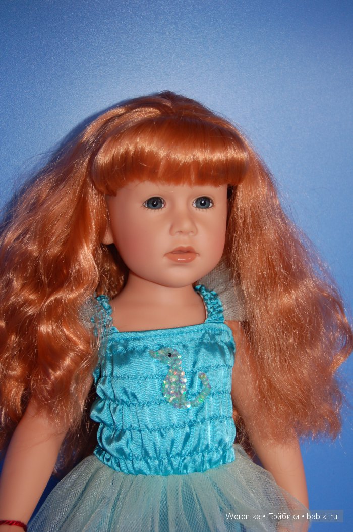 Солнечная девочка Русалочка от Готц (фото 6)