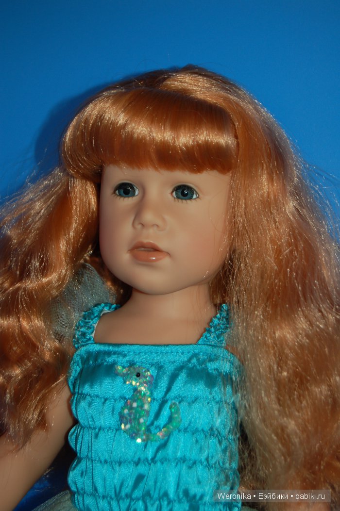 Солнечная девочка Русалочка от Готц (фото 7)