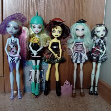 Куколки Monster High в ассортименте с аксессуарами. Любая кукла 700 рублей!