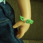 Мастер-класс: Браслет из бисера для куклы